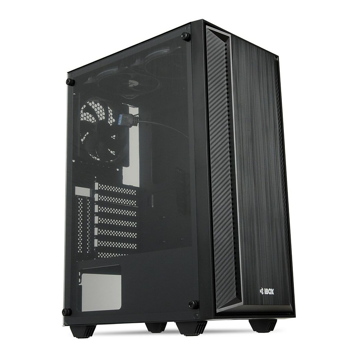 ATX Semi-tårn Boks Ibox CETUS 906 Svart